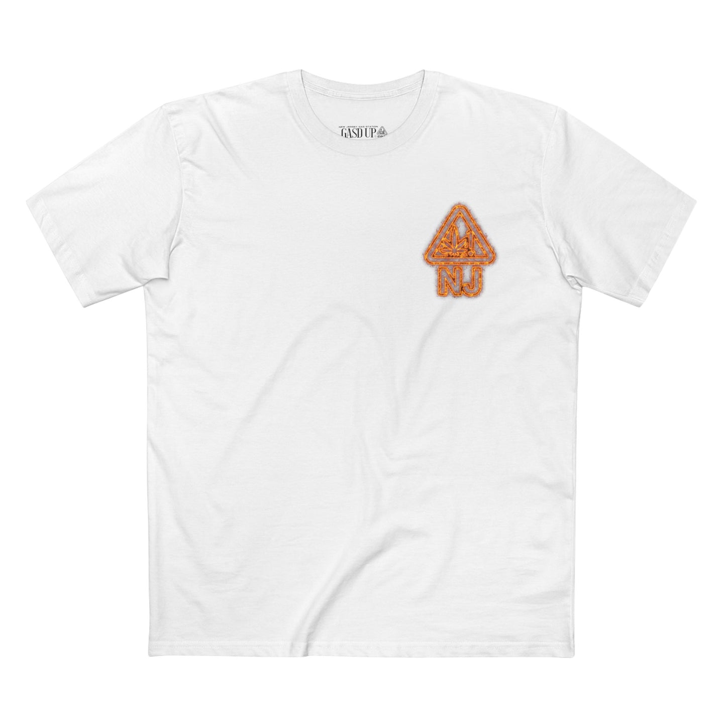 NJ Cannibas Alert Flame T-Shirt