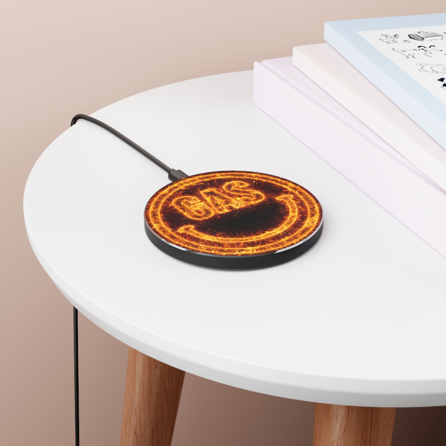 GAS Smiley Face Wireless Charger