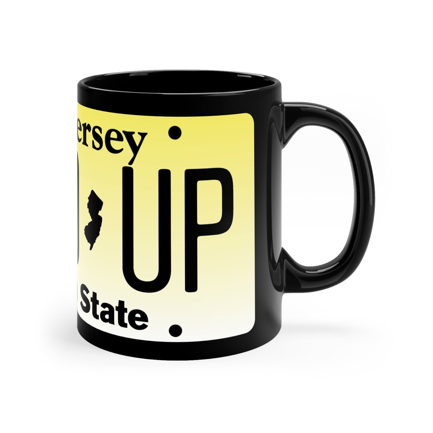 NJ License Plate Mug