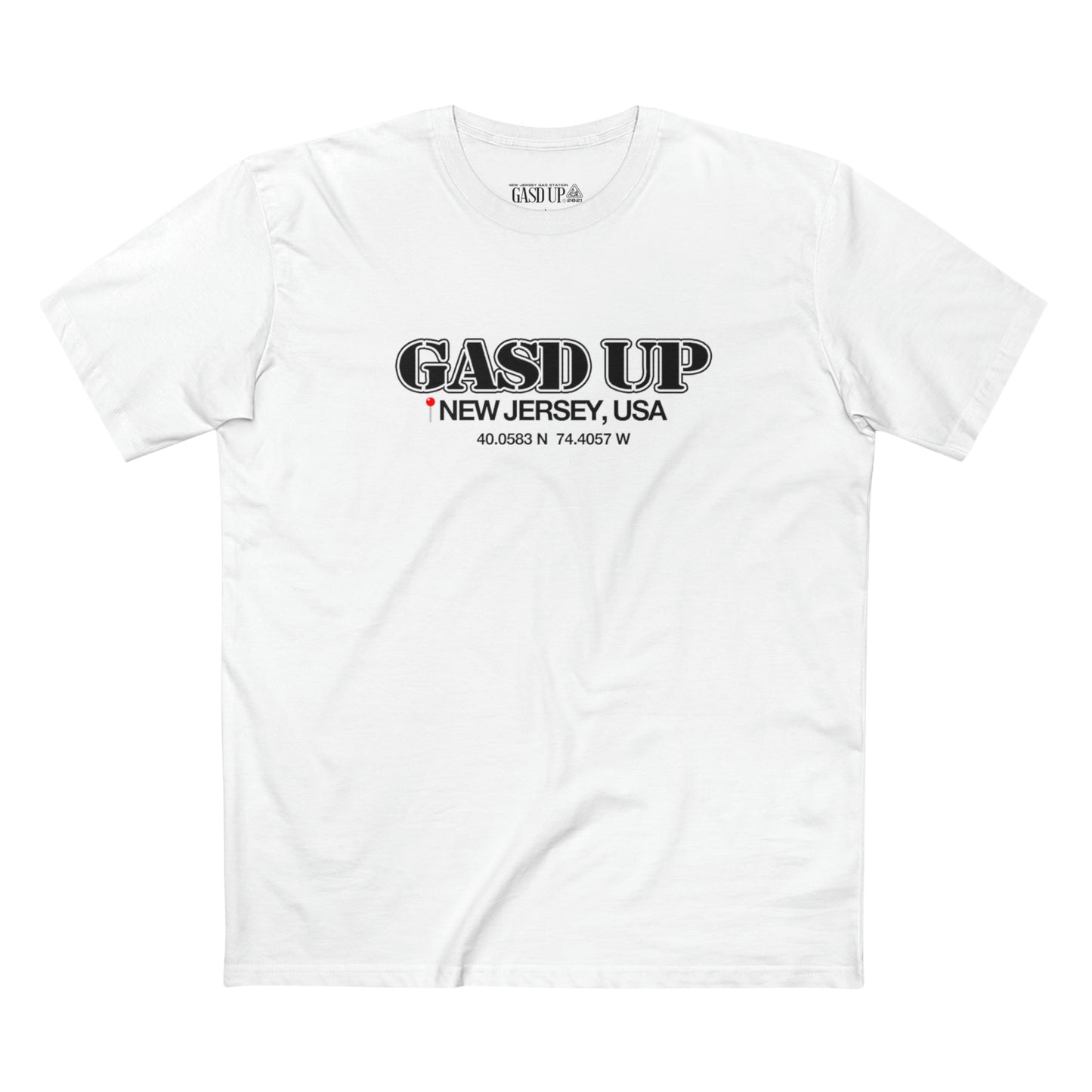 Gasd Up NJ Coordinates T-Shirt