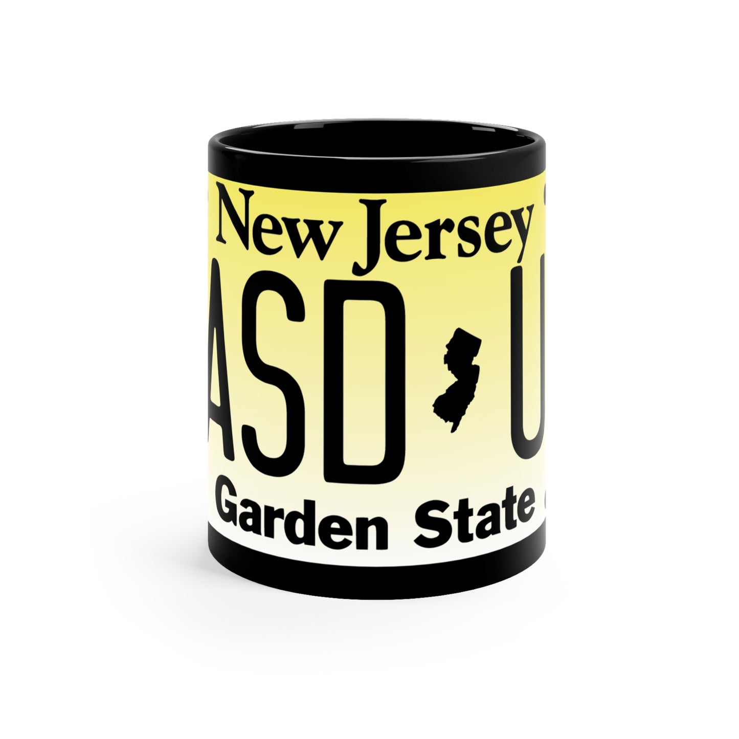 NJ License Plate Mug