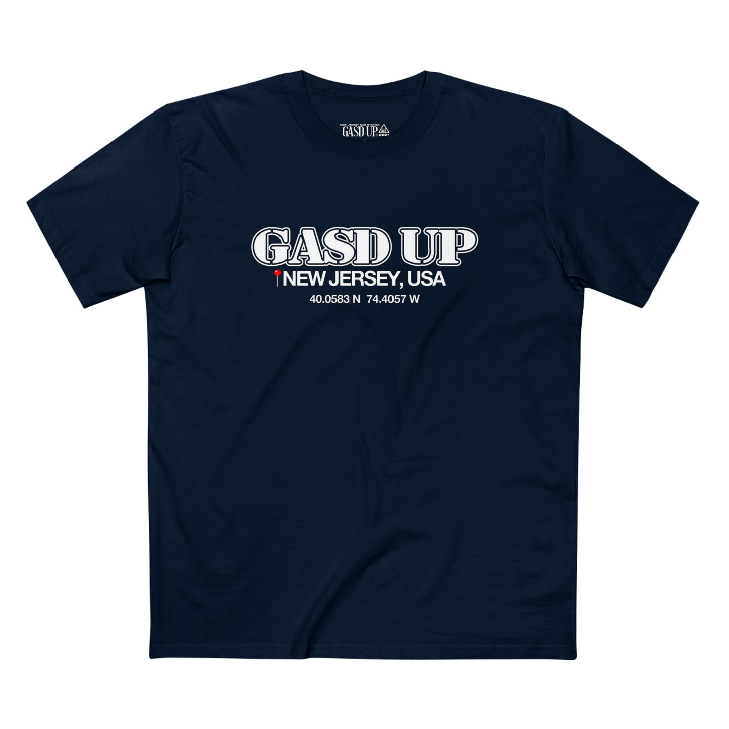 Gasd Up NJ Coordinates T-Shirt