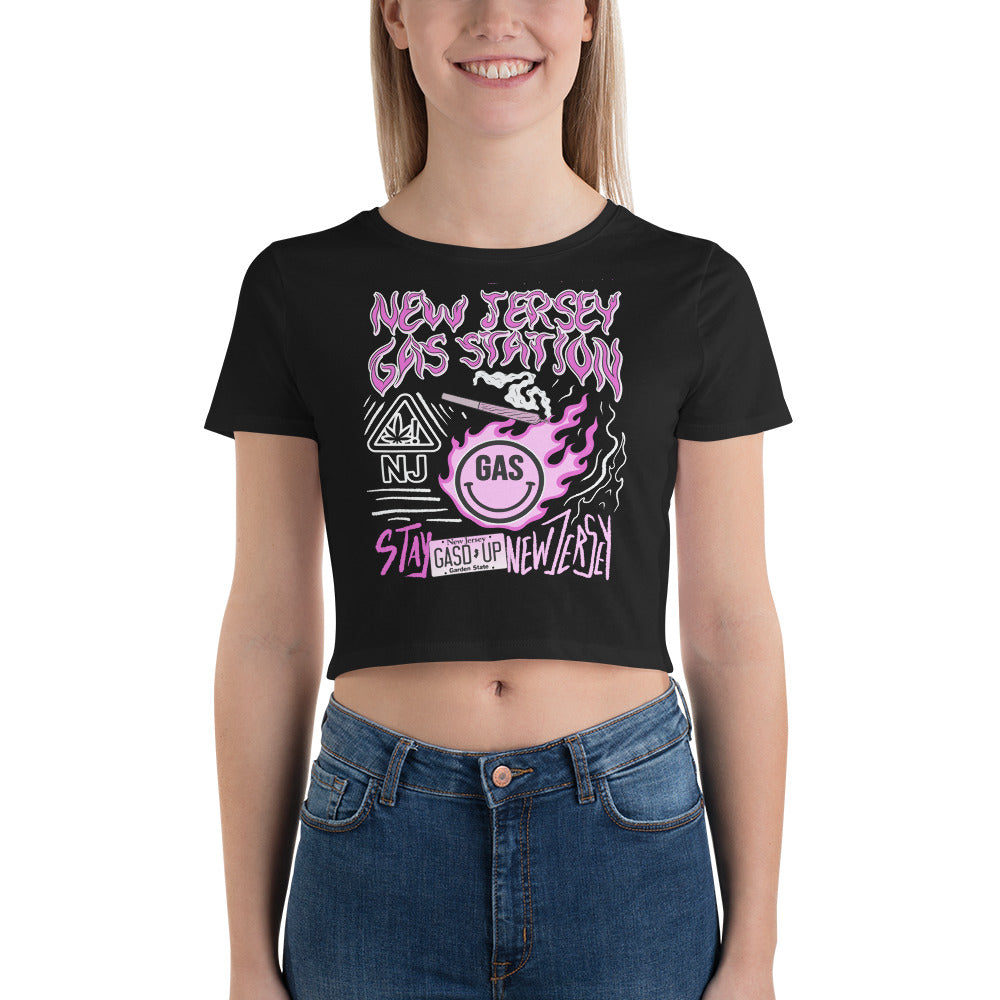 NJGS Cartoon Crop Tee