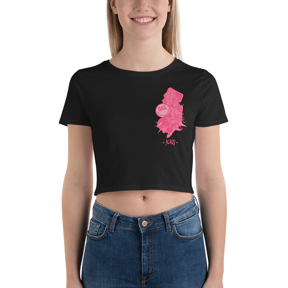 NJ GAS Crop Tee