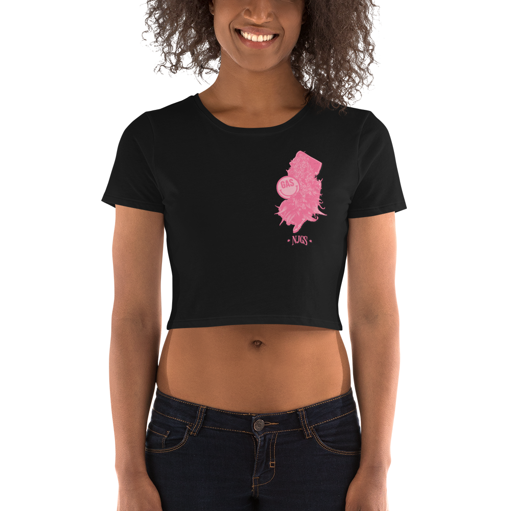 NJ GAS Crop Tee