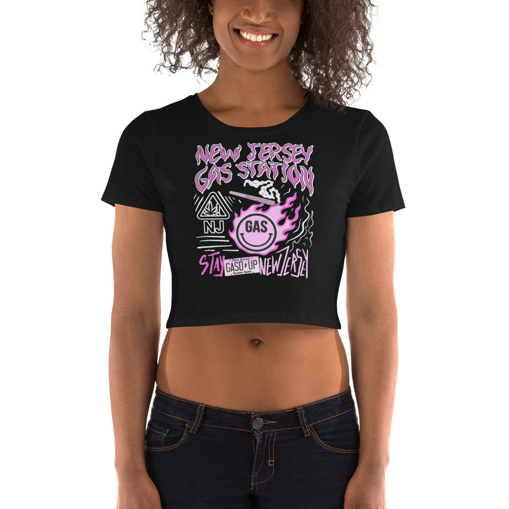 NJGS Cartoon Crop Tee