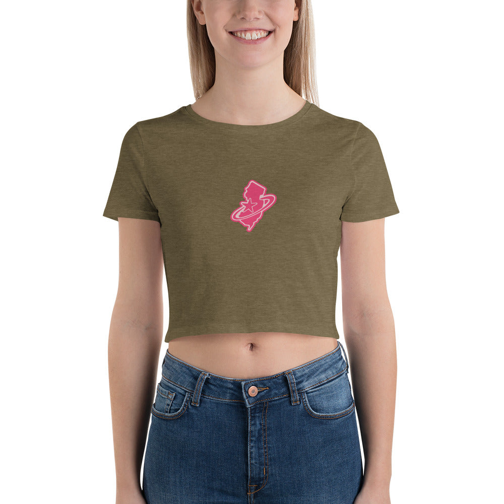 NJ Shooting Star Crop Tee
