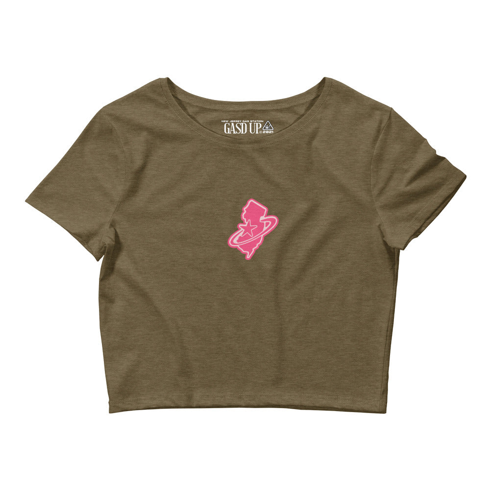 NJ Shooting Star Crop Tee