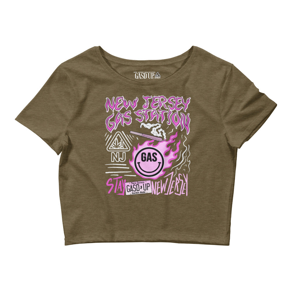 NJGS Cartoon Crop Tee