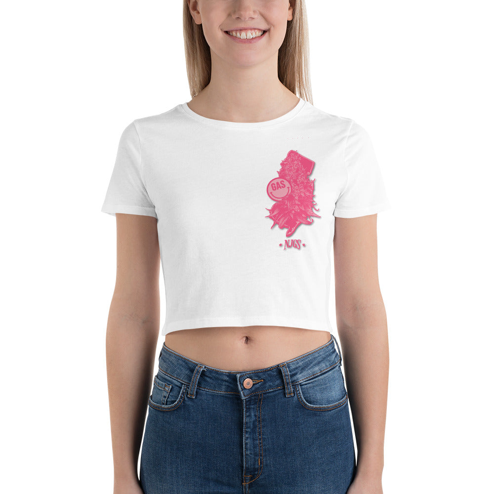 NJ GAS Crop Tee
