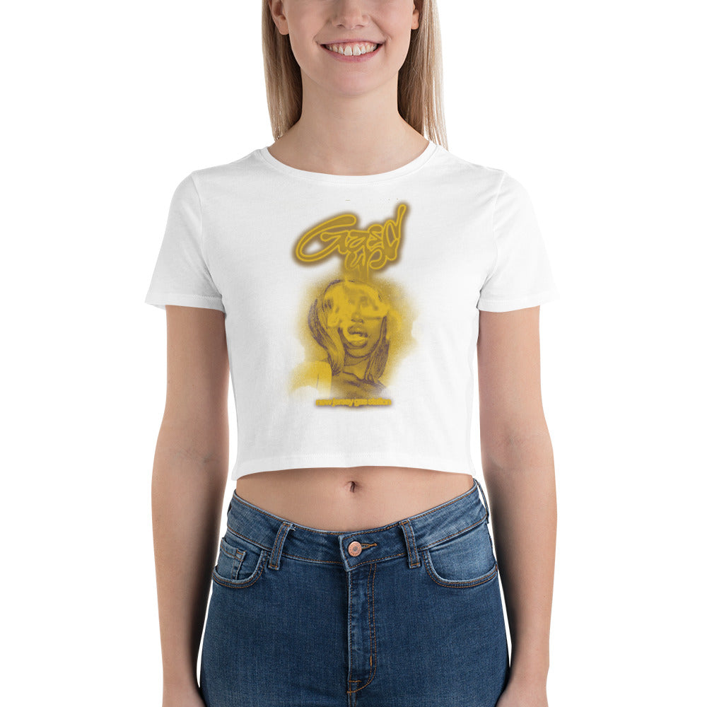 Gasd Up Smoke Face Crop Tee