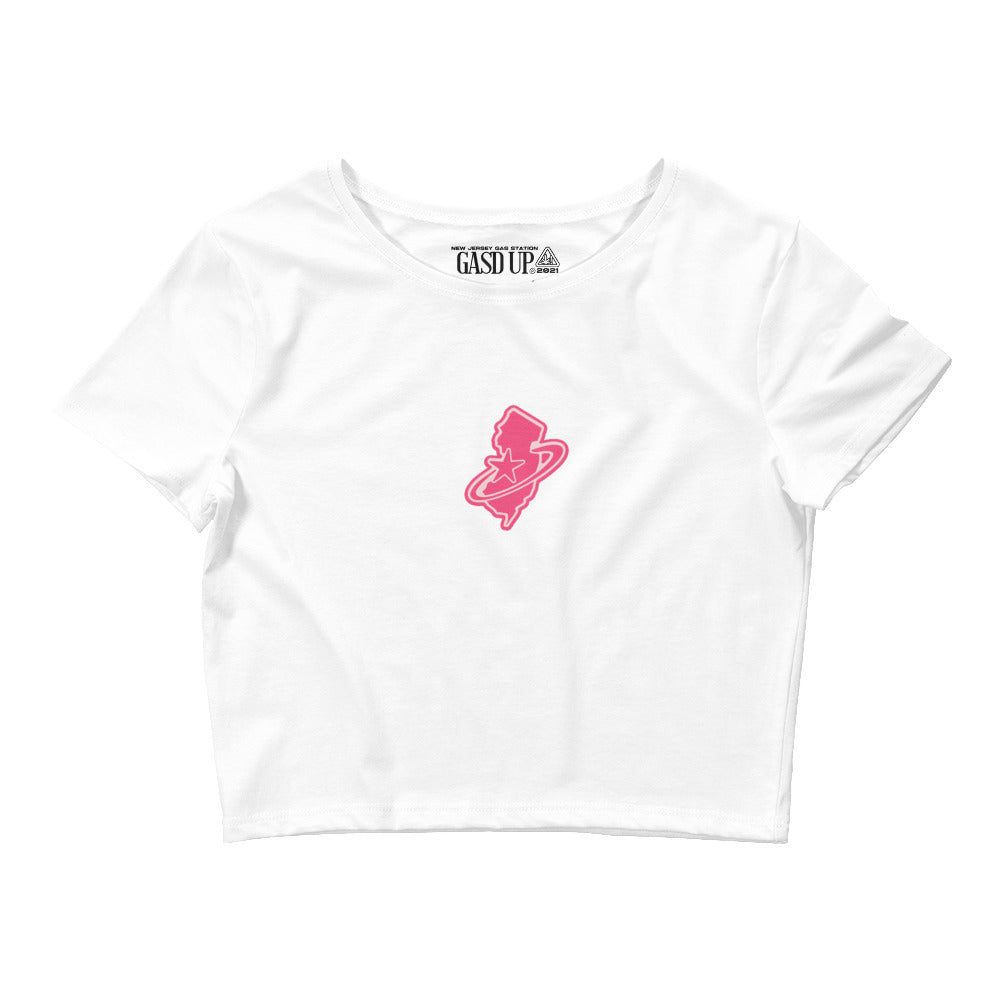 NJ Shooting Star Crop Tee