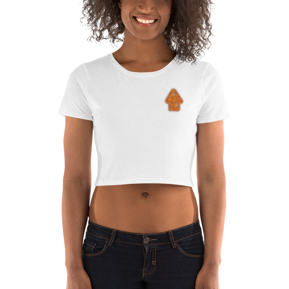 NJ Cannabis Alert Flame Crop Tee