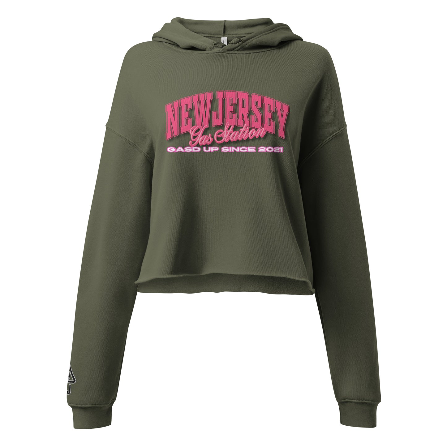 NJGS Crop Hoodie