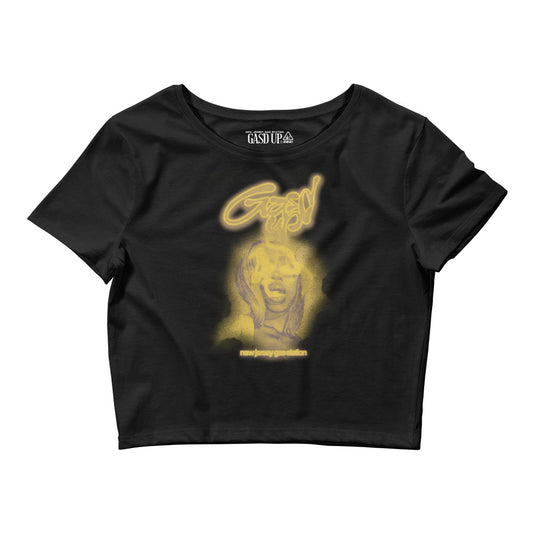 Gasd Up Smoke Face Crop Tee