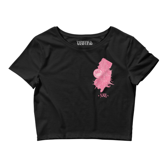 NJ GAS Crop Tee