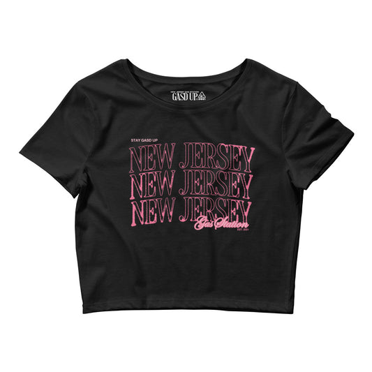 New Jersey 3x Crop Tee