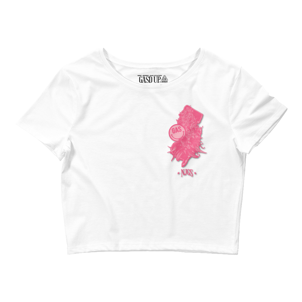 NJ GAS Crop Tee
