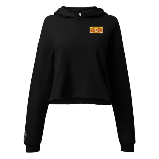 NJ Liscense Plate Crop Hoodie